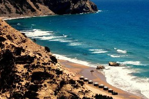 Het strand van Kefalos