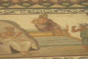 Mozaiek in Kos museum